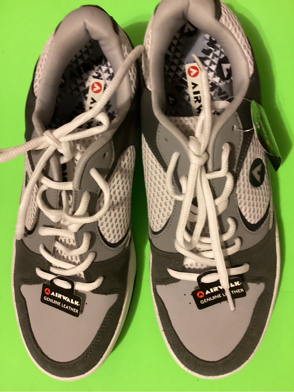 Airwalk Men's Sneakers 9 1/2 Grey no box - Picture 2 of 7